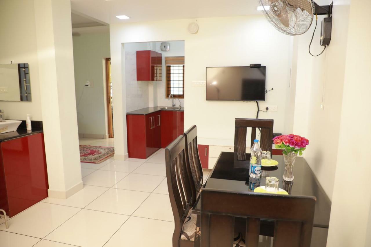 Bed and Breakfast Pavithram Residency Kollam Exterior foto